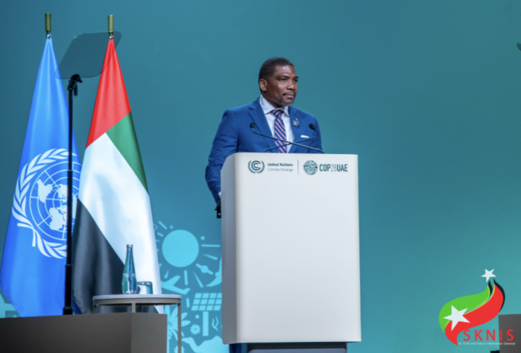 Prime Minister of St Kitts and Nevis COP28 World Leaders Climate Action Summit Session National Statement (Transcribed) Dubai, United Arab Emirates