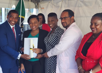 Ministry of Sustainable Development gifts contributors to the National Identity of St Kitts and Nevis