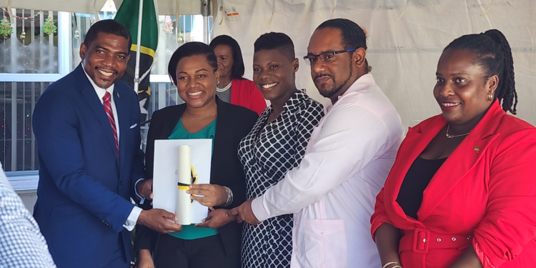 Ministry of Sustainable Development gifts contributors to the National Identity of St Kitts and Nevis