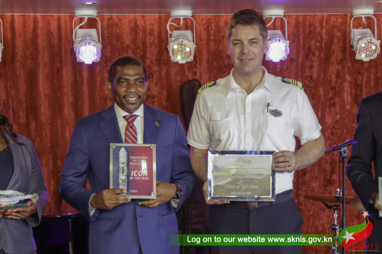 PRIME MINISTER DREW HAILS ARRIVAL OF ICON OF THE SEAS AS A LANDMARK ACHIEVEMENT FOR ST. KITTS AND NEVIS’ CRUISE INDUSTRY