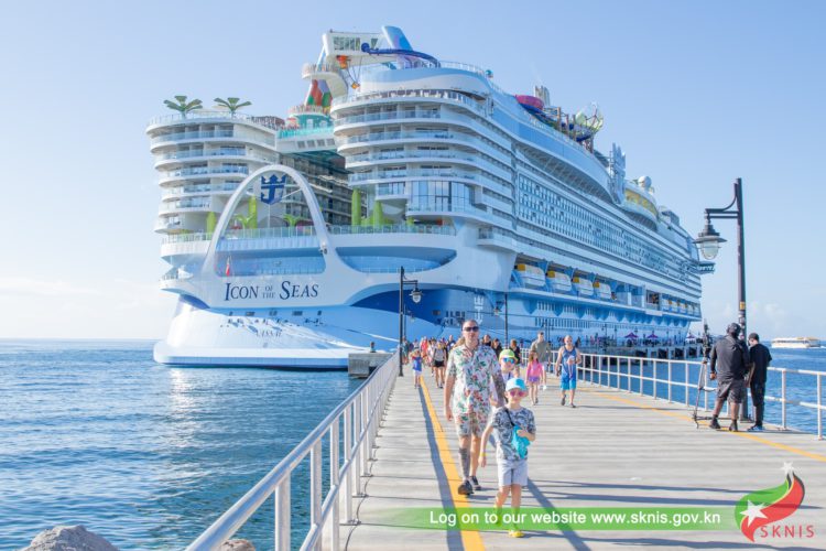 ICON OF THE SEAS’ VISIT SOLIDIFIES THE MAGIC AND WONDER OF ST. KITTS TOURISM PRODUCT