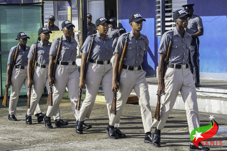 RECRUITS OF COURSE #46 COMPLETE FINAL EXAMS