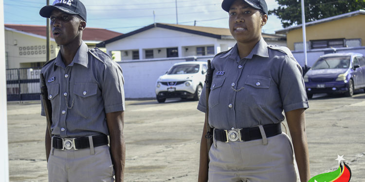 RECRUITS OF COURSE #46 COMPLETE FINAL EXAMS