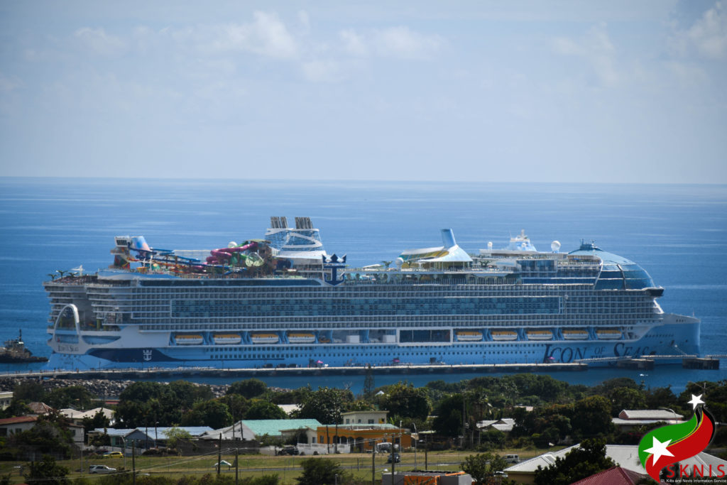 PRIME MINISTER DREW HAILS ARRIVAL OF ICON OF THE SEAS AS A LANDMARK ACHIEVEMENT FOR ST. KITTS AND NEVIS’ CRUISE INDUSTRY