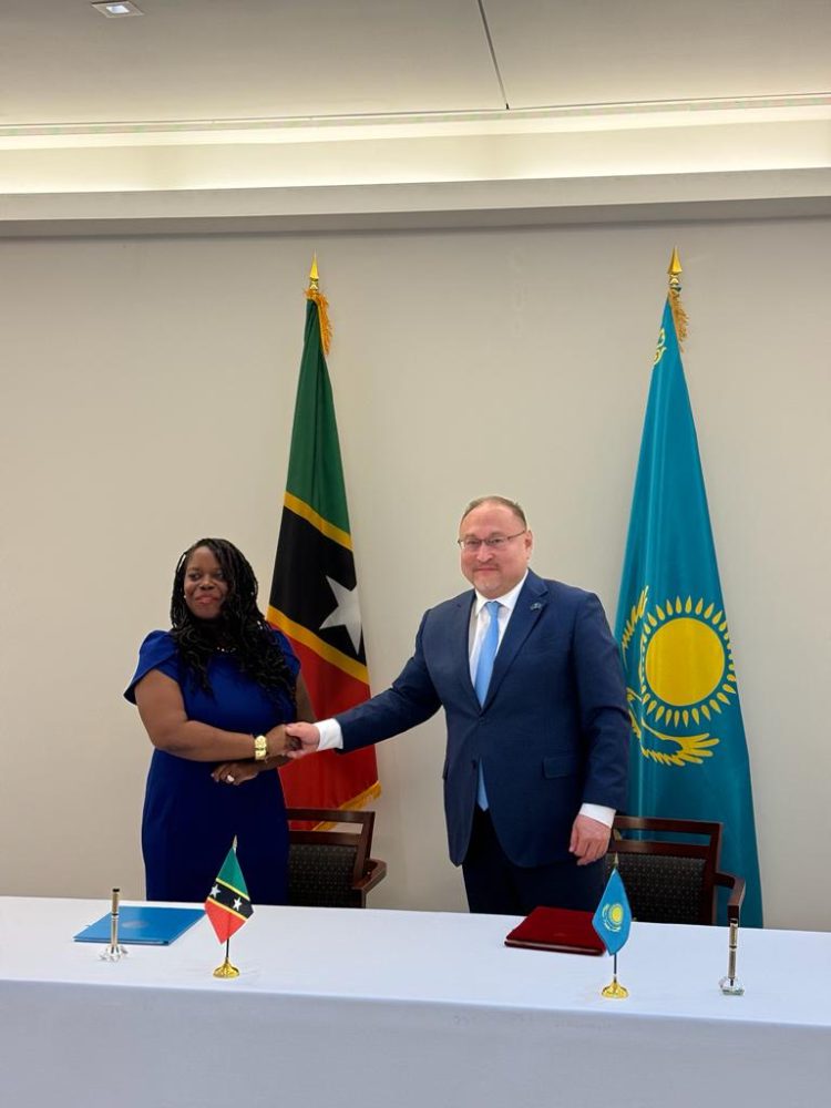 Saint Kitts and Nevis Signs Visa Waiver Agreement  with the Republic of Kazakhstan