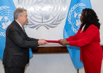 DR. MUTRYCE WILLIAMS OFFICIALLY APPOINTED AS ST. KITTS AND NEVIS’ PERMANENT REPRESENTATIVE  TO THE UNITED NATIONS
