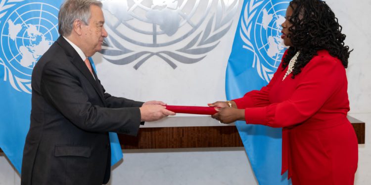 DR. MUTRYCE WILLIAMS OFFICIALLY APPOINTED AS ST. KITTS AND NEVIS’ PERMANENT REPRESENTATIVE  TO THE UNITED NATIONS