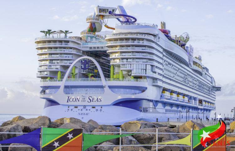 ST. KITTS AND NEVIS MAKING WAVES AS FIRST DESTINATION ON ICON OF THE SEAS’ MAIDEN VOYAGE