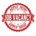 VACANCY NOTICE – QUARRY WELDER