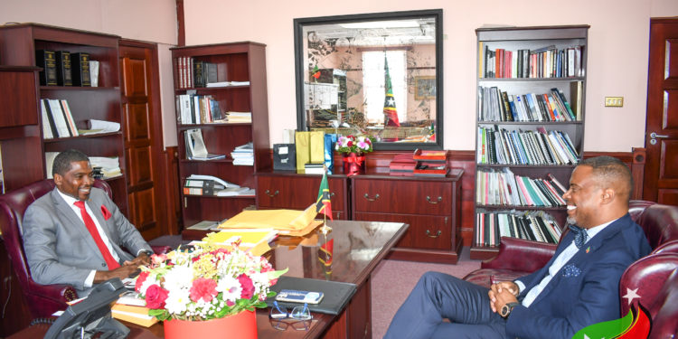 JOINT CABINET MEETING TO FOSTER CLOSER TIES BETWEEN ST. KITTS AND NEVIS