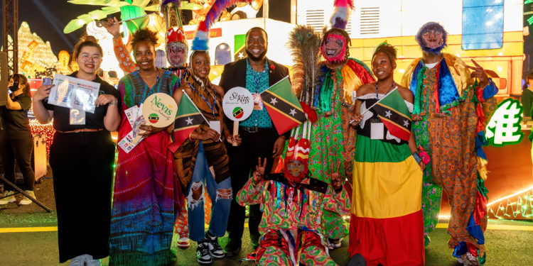 Saint Kitts and Nevis’ Fountain and Scenic Railway light up Lantern Festivals in Taiwan