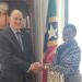 Ambassador and Permanent Representative of St. Kitts and Nevis meets with the Chair of the Permanent Council of the OAS, Ambassador Daniel Raimondi