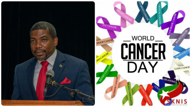 World Cancer Day – Sunday, February 4, 2024. Presentation by Hon. Terrance Drew, Prime Minister of St. Kitts & Nevis and Minister of Health et al.
