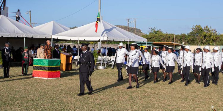 COURSE #46 GRADUATES; 26 NEW OFFICERS FALL IN FOR DUTY