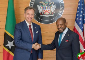 US Ambassador H.E. Roger Nyhus Meets with Foreign Minister Dr. Denzil Douglas to Discuss Shared Priorities