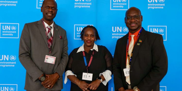 St. Kitts and Nevis Delegation Champions Sustainable Solutions at UNEA-6