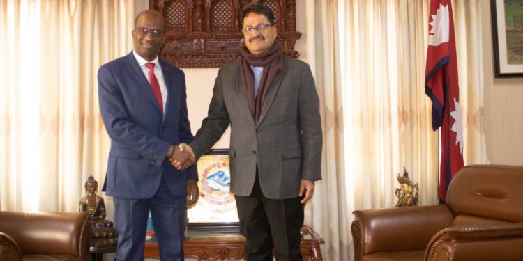 ST. KITTS AND NEVIS CHARTS SUSTAINABLE ISLAND STATE COURSE WITH NEPAL VISIT