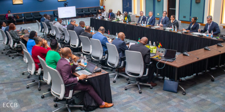 ECCB Monetary Council and IMF Discuss Climate Finance and Regional Collaboration