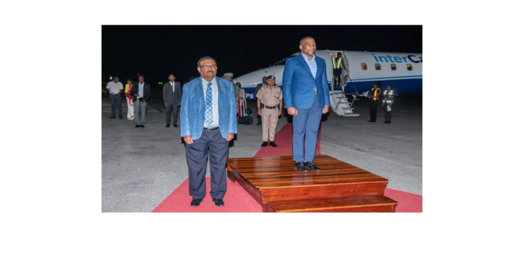 Prime Minister the Honourable Dr. Terrance Drew Leads Delegation to CARICOM Conference in Guyana