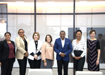 Prime Minister Drew holds dialogue with key officials from the Partnership for Atlantic Cooperation on the sidelines of CARICOM Heads Conference