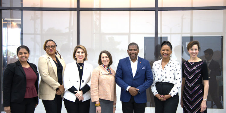 Prime Minister Drew holds dialogue with key officials from the Partnership for Atlantic Cooperation on the sidelines of CARICOM Heads Conference