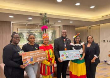 Embassy of Saint Kitts and Nevis in Taiwan Spreads ‘SKNLOVE’ with Third Book Donation