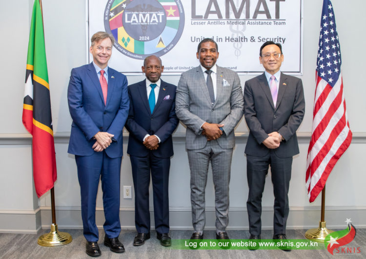 UNITED STATES AND TAIWAN COLLABORATE ON MEDICAL MISSION TO BENEFIT ST. KITTS AND NEVIS