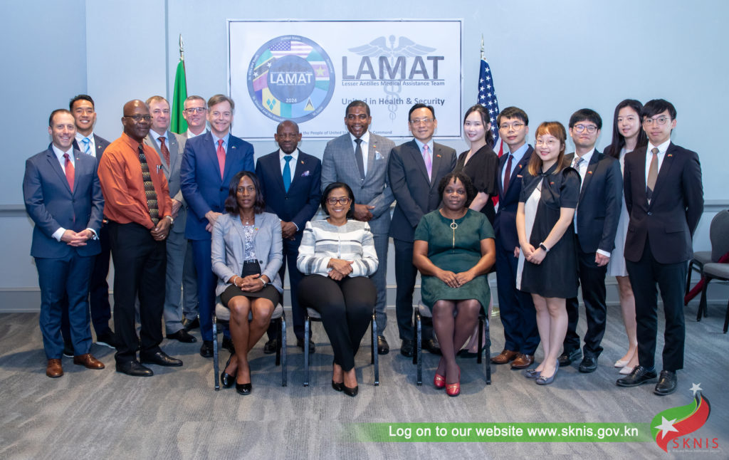 A GRATEFUL NATION SAYS THANKS, AS THE LESSER ANTILLES MEDICAL ASSISTANCE TEAM (LAMAT) 2024 MISSION TO ST. KITTS AND NEVIS CONCLUDES