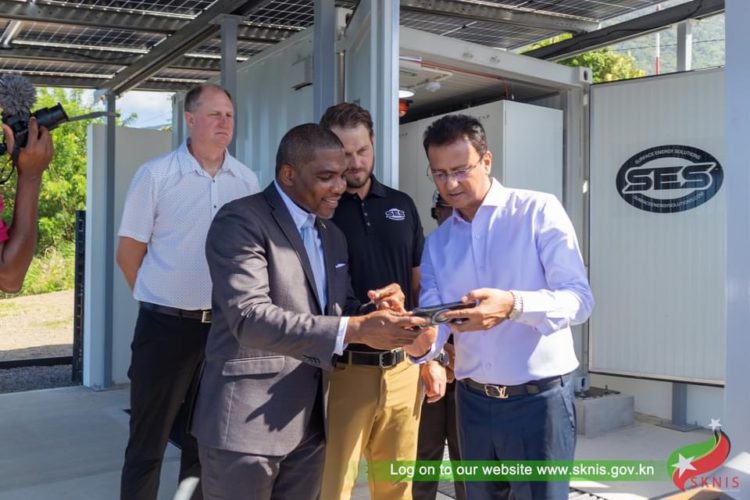 ACTIVATION OF SUSTAINABLE ENERGY STORAGE SYSTEM MOVES ST. KITTS AND NEVIS CLOSER TO BECOMING A SUSTAINABLE ISLAND STATE