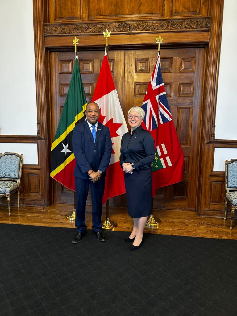 Saint Kitts and Nevis High Commissioner prioritizes provincial partnerships in meeting with Lieutenant Governor of Ontario