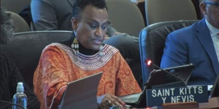 OAS Permanent Council Commemorates International Day of Remembrance of the Victims of the Transatlantic Slave Trade: Saint Kitts and Nevis Delegation Delivers Statement on Education and Socioeconomic Empowerment