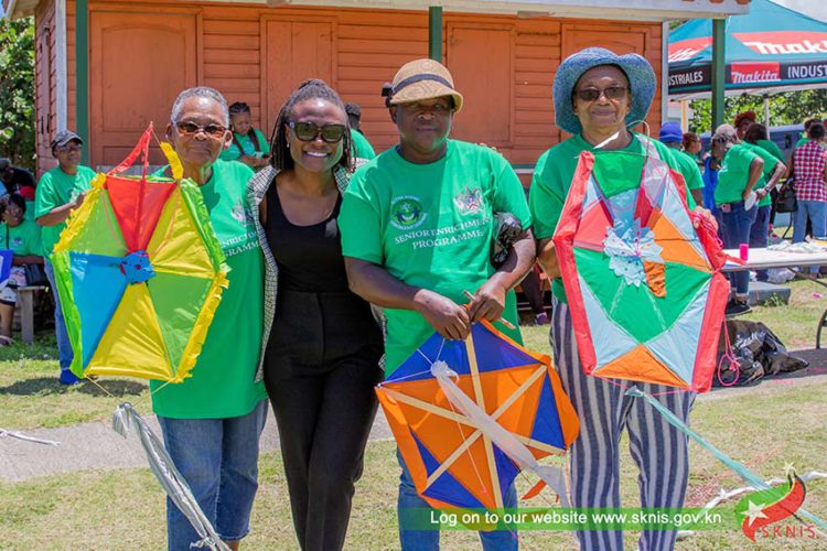 SENIORS SPIRIT SOAR AT KITE FLYING EVENT AT BLACK ROCKS