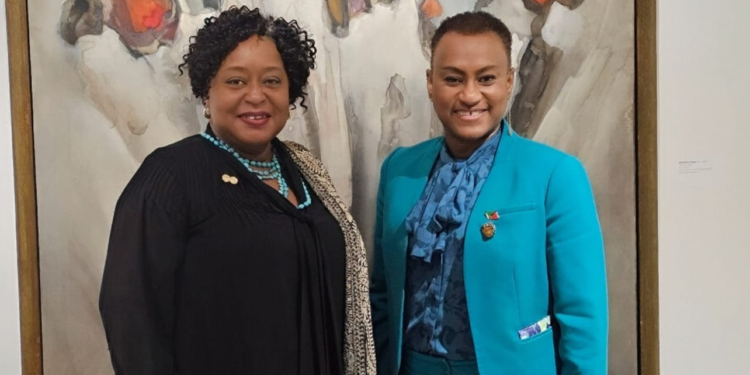 Ambassador Jacinth Henry-Martin Engages in Productive Dialogue with Commissioner Gloria de Mees of the Inter-American Commission on Human Rights  