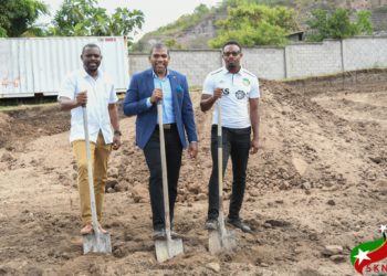 WORK COMMENCES ON THE NEW CONAREE FOOTBALL STADIUM, LEVELLING THE PLAYING FIELD FOR A DEDICATED FOOTBALL COMMUNITY