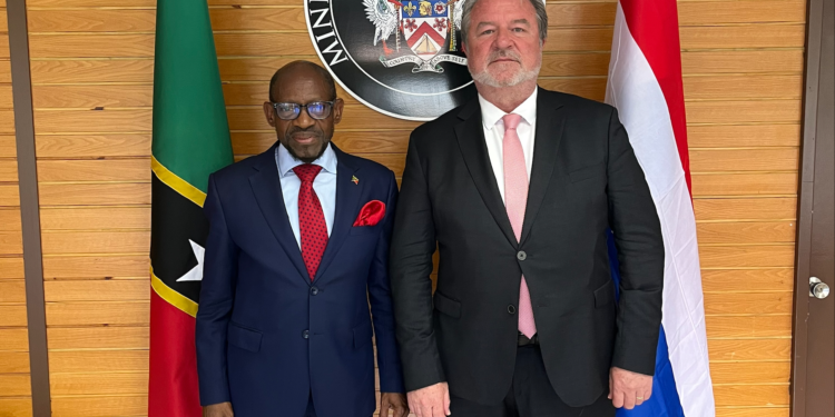 Minister Douglas Holds Diplomatic Exchange with Dutch Ambassador