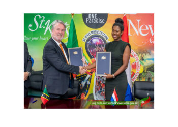HISTORIC MARITIME DELIMITATION AGREEMENT SIGNED BETWEEN ST. KITTS AND NEVIS AND NETHERLANDS