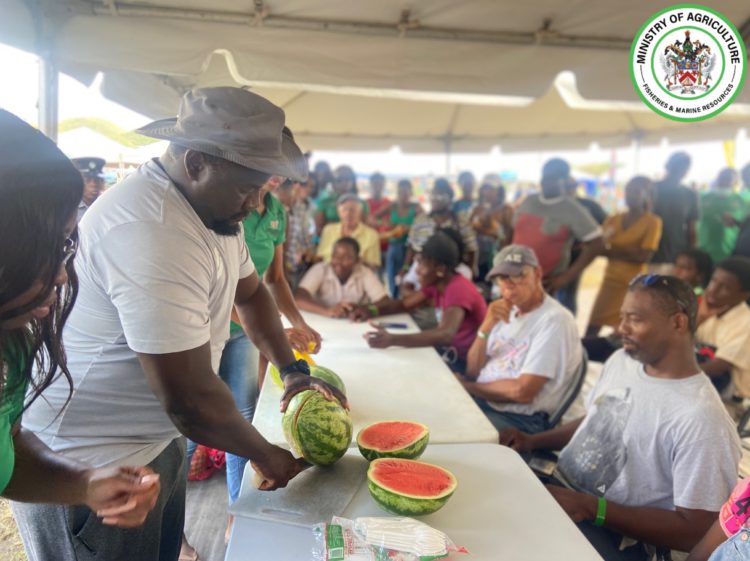 WATERMELON EATING COMPETITION & ROAST CORN EATING CONTEST TO PROMOTE CONSUMPTION OF LOCAL PRODUCE AT 2024 AGRICULTURE OPEN DAY 