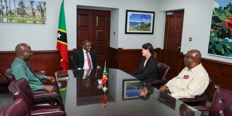 Prime Minister the Honorable Dr. Terrance Drew Hosts a Cordial Meeting with the International Affairs Coordinator from the Chamber of Crafts, Flensburg, Germany
