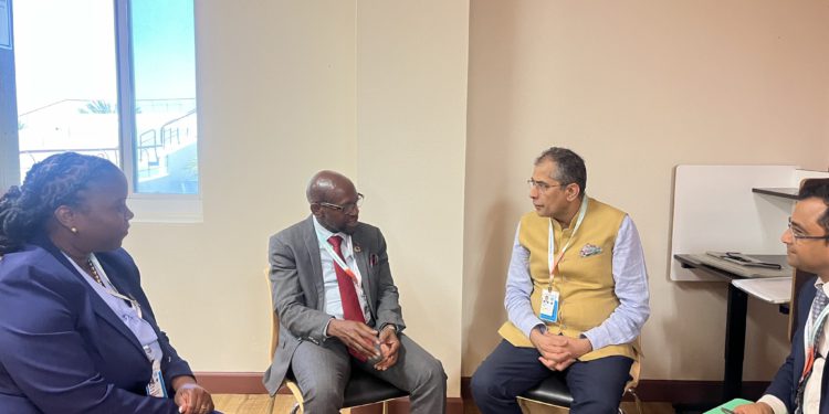 Saint Kitts and Nevis Engages in Robust Diplomatic Discussions on Day Two of SIDS4 Conference in Antigua