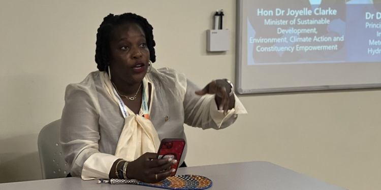 THE HON. DR. JOYELLE CLARKE SHARES KEY INSIGHTS ON NATURE-BASED COASTAL RESILIENCE IN SIDS4 SIDE-EVENT