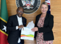 Australian High Commissioner, H.E. Sonya Koppe, pays Courtesy Call on Foreign Minister, Dr. Denzil Douglas