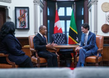 High Commissioner Berridge’s Letter of Introduction to Prime Minister Trudeau: Signals continued Development Partnership between St. Kitts and Nevis and Canada