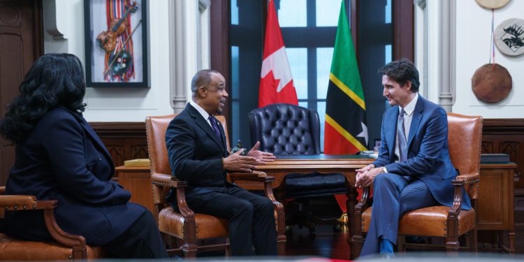 High Commissioner Berridge’s Letter of Introduction to Prime Minister Trudeau: Signals continued Development Partnership between St. Kitts and Nevis and Canada