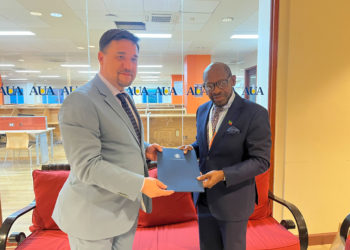 Dr. Douglas conducts Whirlwind Diplomacy