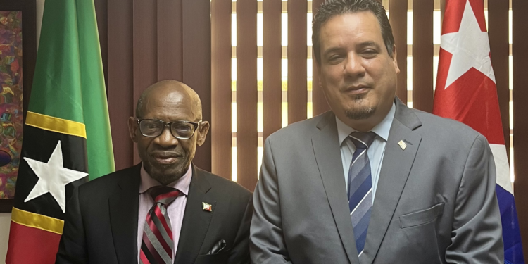 Foreign Minister Meets with Cuban Ambassador to Commemorate 29 Years of Diplomatic Relations