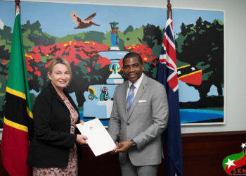 High Commissioner Sonya Koppe Presents Credentials to Prime Minister Honourable Dr. Terrance Drew