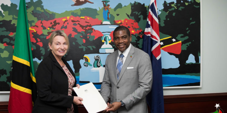 High Commissioner Sonya Koppe Presents Credentials to Prime Minister Honourable Dr. Terrance Drew