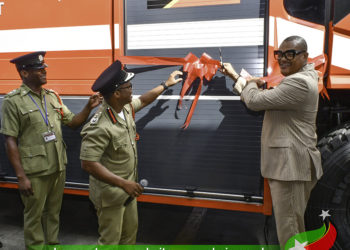 STATE-OF-THE-ART FIRE APPLIANCE COMMISSIONED AND ADDED TO FLEET AT R.L.B. INTERNATIONAL