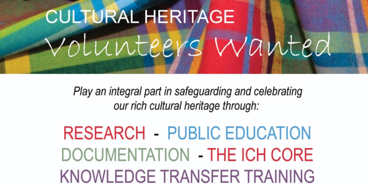 Volunteers Wanted: Department of Creative Economy – Cultural Heritage Unit