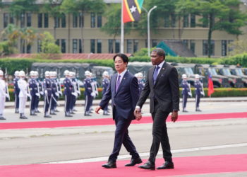 FIRST MILITARY HONOURS CEREMONY SINCE INAUGURATION OF PRESIDENT LAI WELCOMES PRIME MINISTER DR. DREW AND DELEGATION